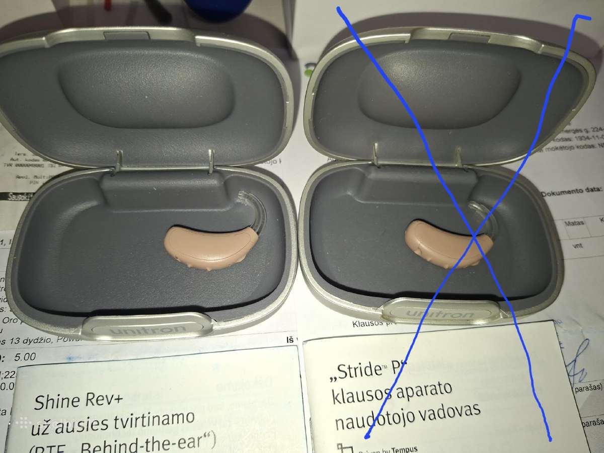 Klausos aparatas Unitron ,Shine Rev+" - nuotraukos Nr. 3