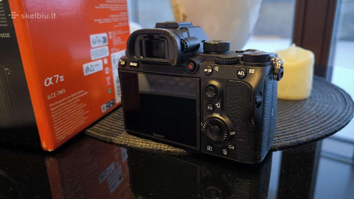Sony a7 III (Body) - nuotraukos Nr. 5