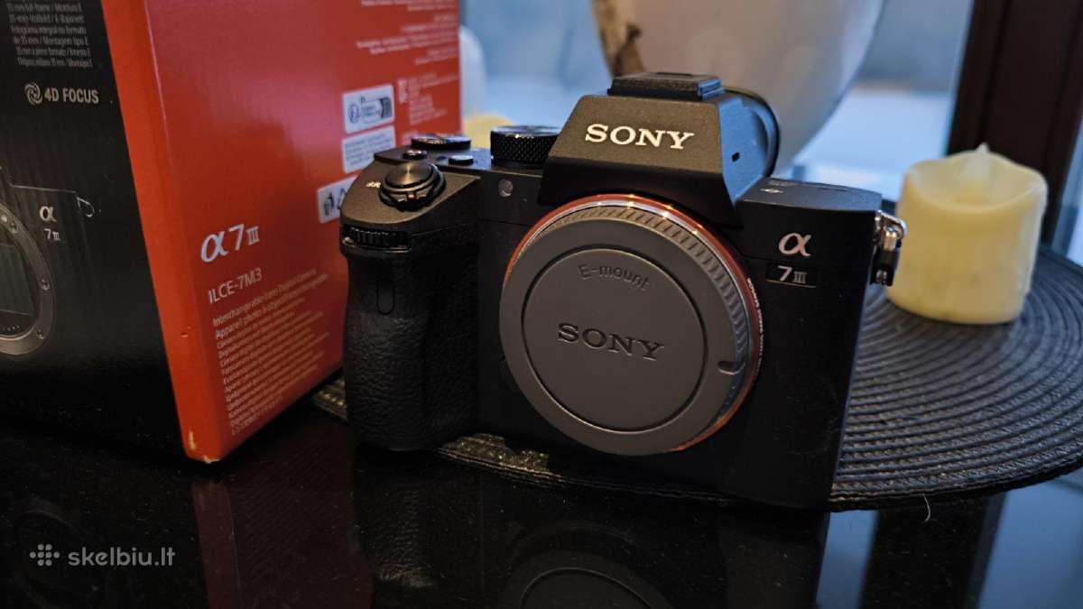 Sony a7 III (Body) - nuotraukos Nr. 9