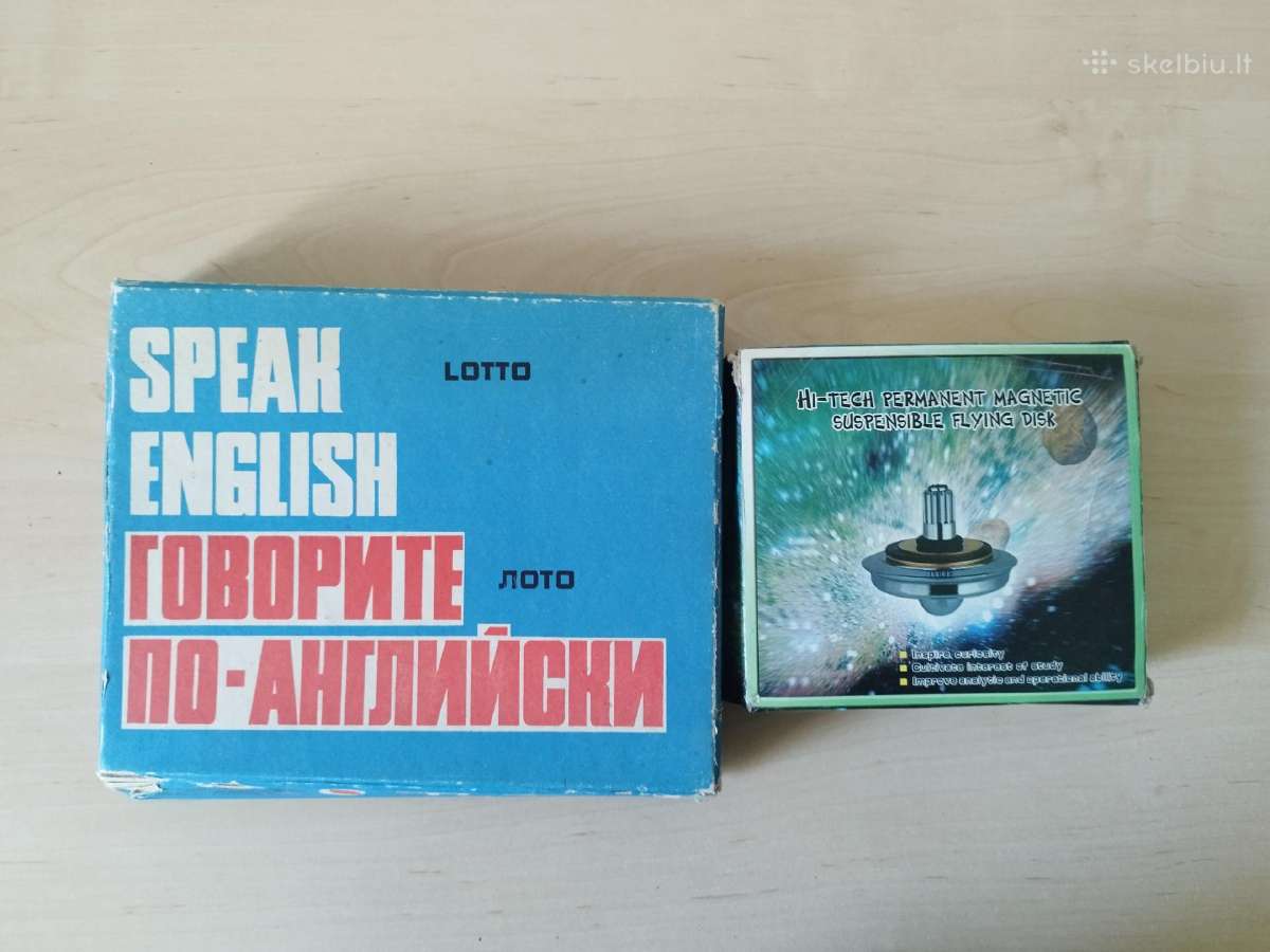 Retro stalo žaidimų rinkinys - nuotraukos Nr. 5