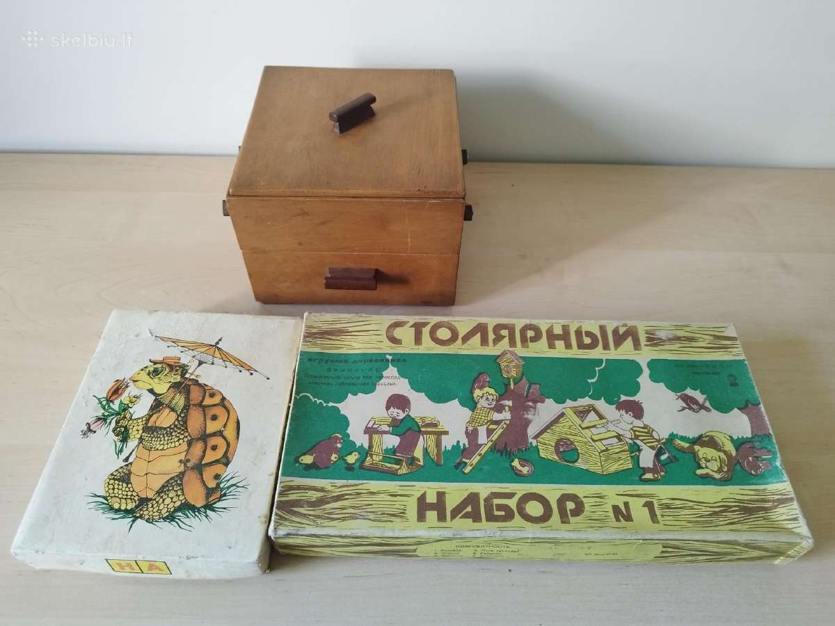 Retro stalo žaidimų rinkinys - nuotraukos Nr. 11
