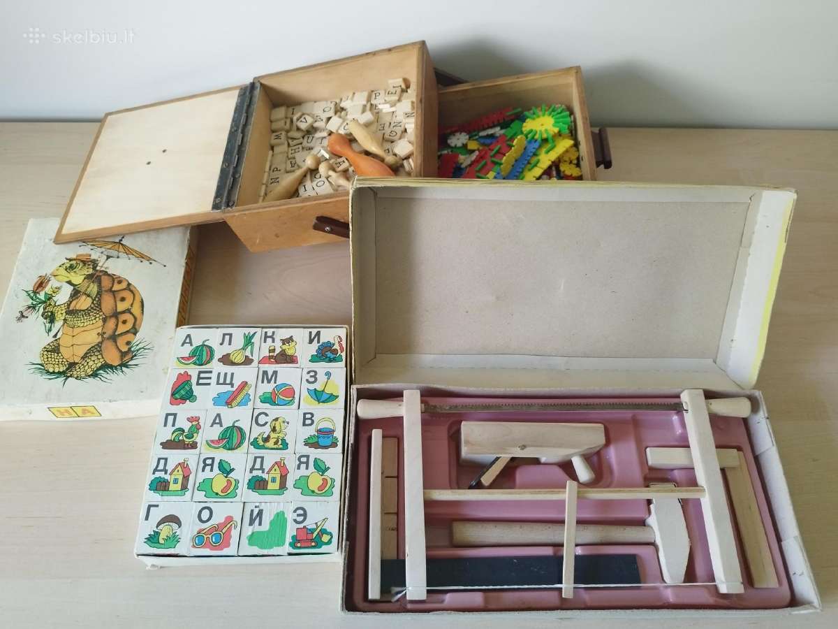 Retro stalo žaidimų rinkinys - nuotraukos Nr. 12