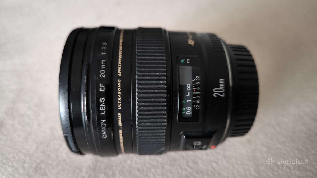 Canon Ef 20 -2,8 Is Usm - nuotraukos Nr. 2