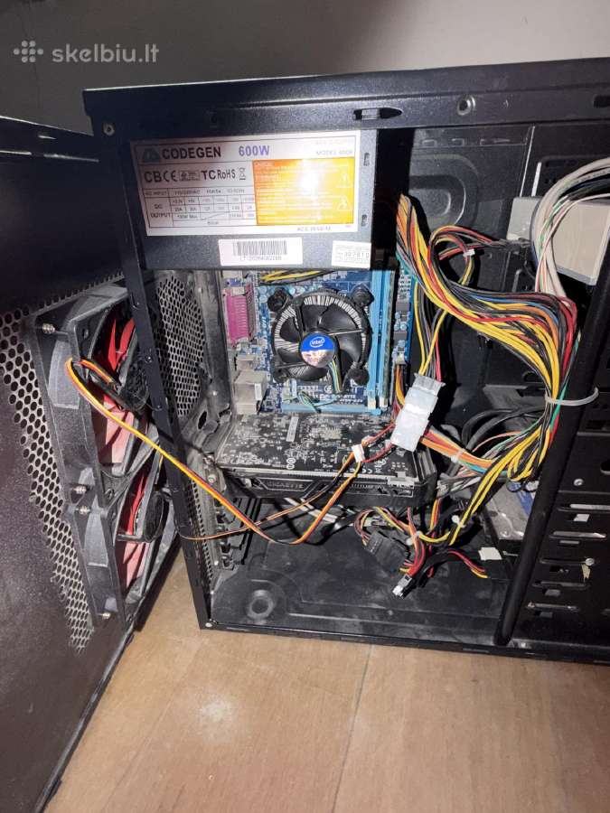 Žaidimų ir darbo stacionarus Pc i5 Gtx1050 1.5tb - nuotraukos Nr. 5