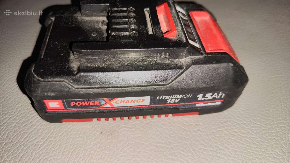 Einhell 18v naudoti akum. - nuotraukos Nr. 5