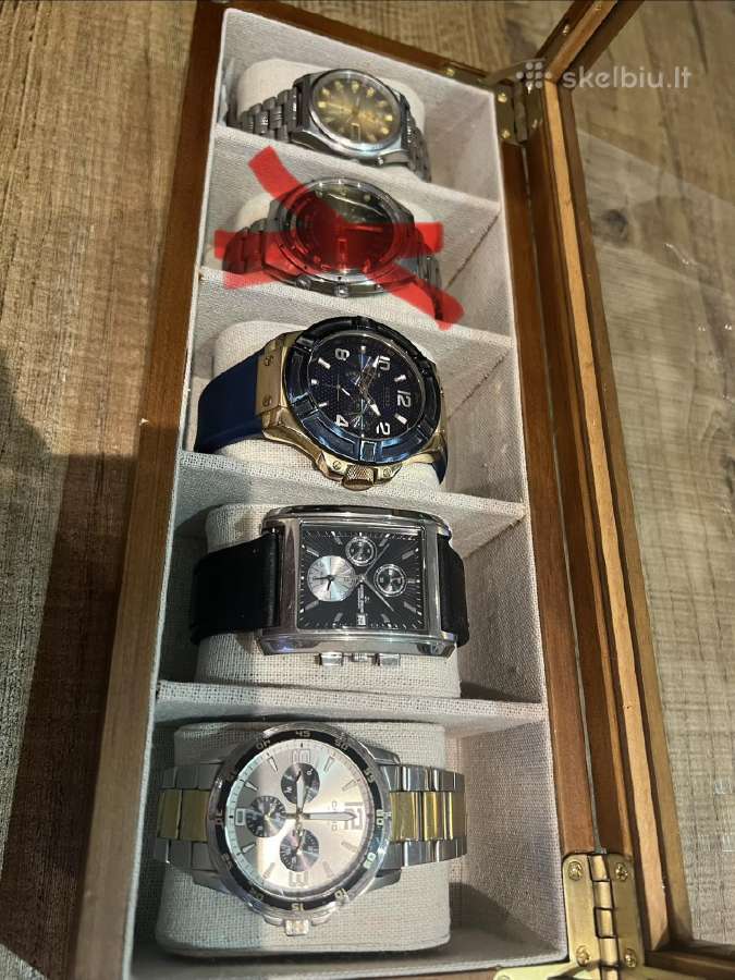 Įvairūs laikrodžiai: Orient, Jacques Lemans, Casio - nuotraukos Nr. 2