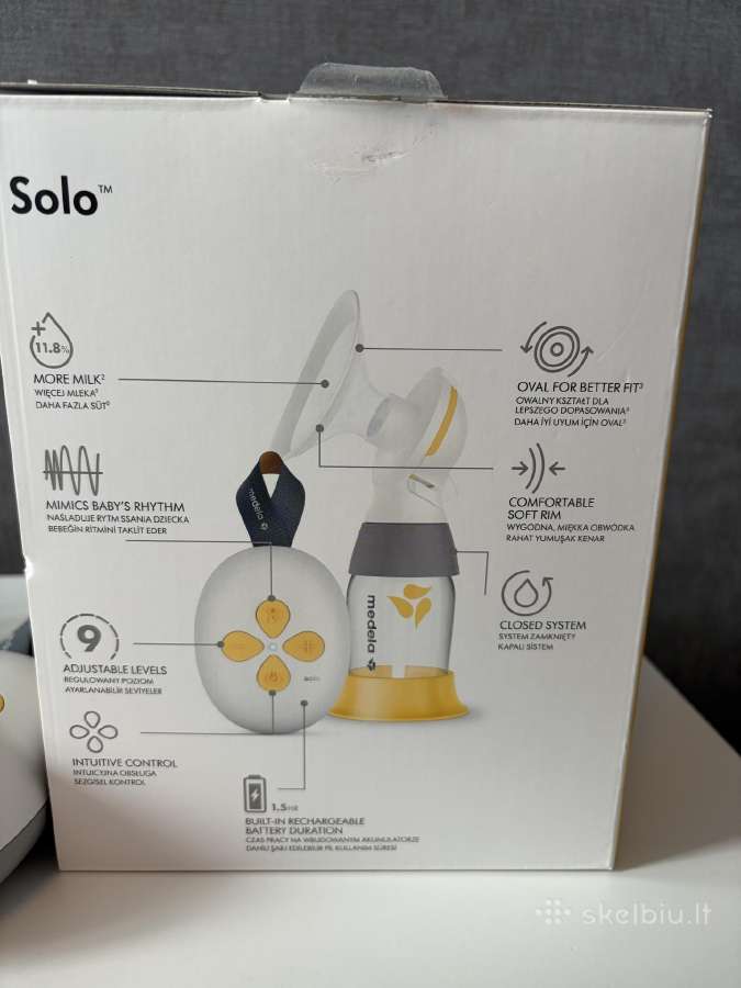 Medela Solo vienpusis elektrinis pientraukis - nuotraukos Nr. 2