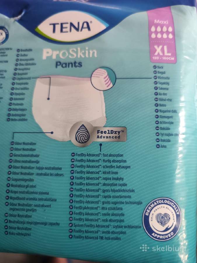 Tena sauskelnes kelnaites maxi XL - nuotraukos Nr. 2