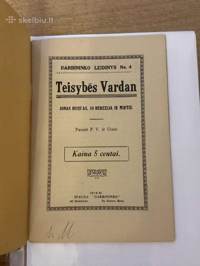 Teisybės vardan 1916 m. - nuotraukos Nr. 2