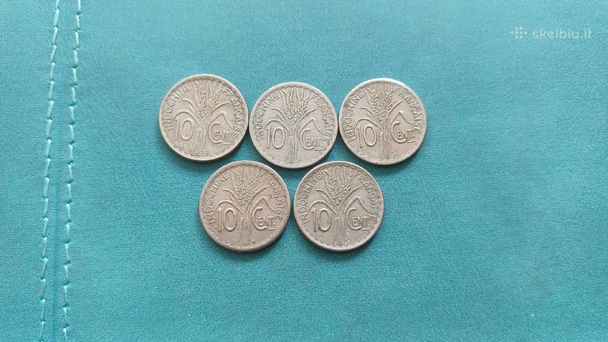 Indo-kinija 10 cent 1941 - nuotraukos Nr. 2