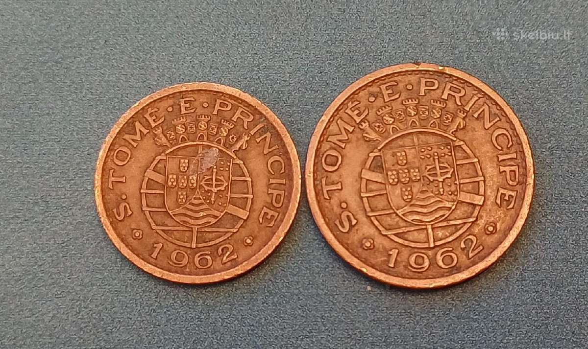 San Tomė ir Prinsipė 1962 rinkinys - nuotraukos Nr. 2