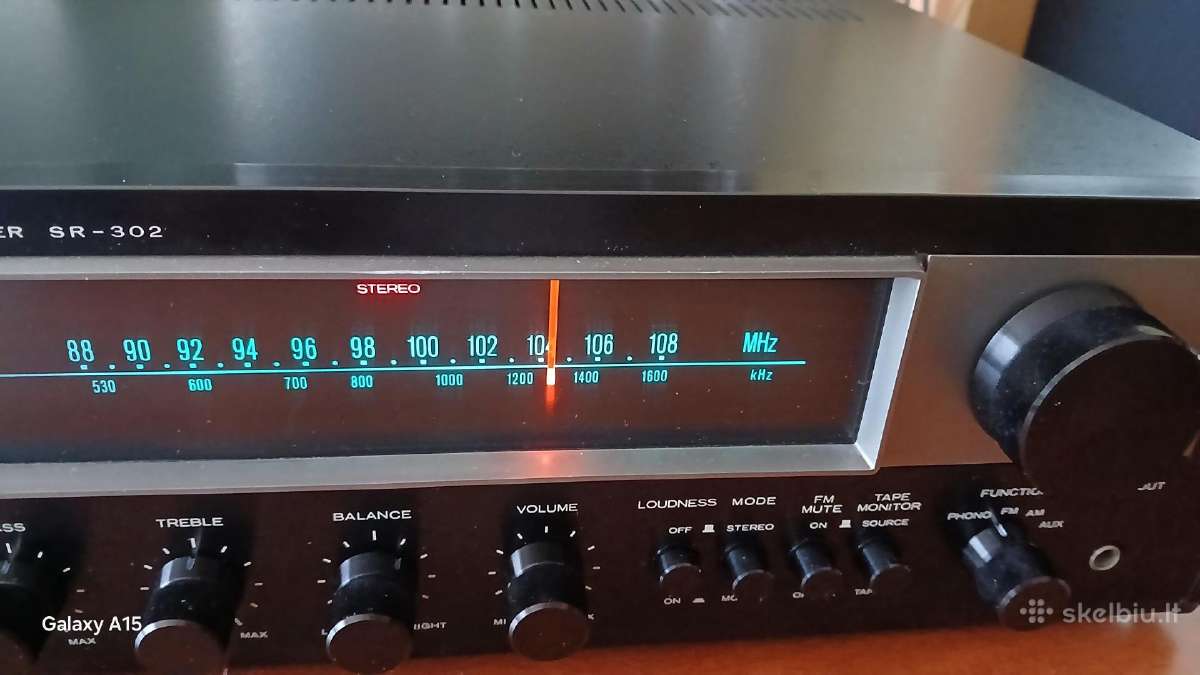 Geros būklės japonas Hitachi Sr-302 - nuotraukos Nr. 4