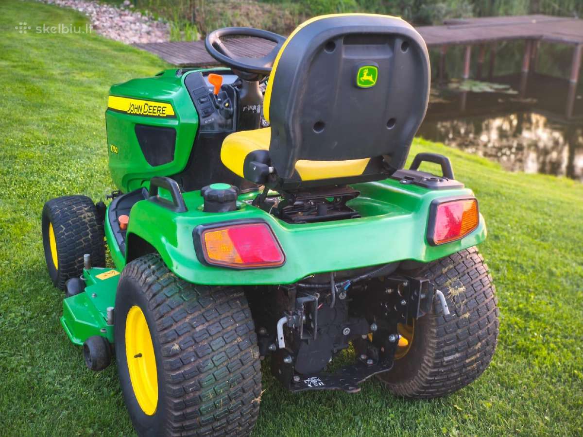 John Deere x750 dyzelis - nuotraukos Nr. 5