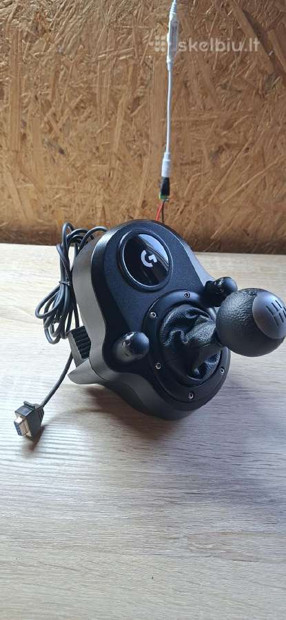 Parduodu Logitech vairą G29 su pavarų dėžę. - nuotraukos Nr. 6