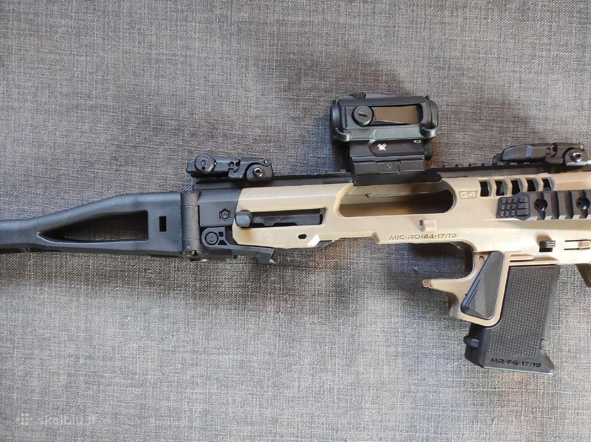 Micro Roni 4x Glock 17/19/44/45 konversija - nuotraukos Nr. 7