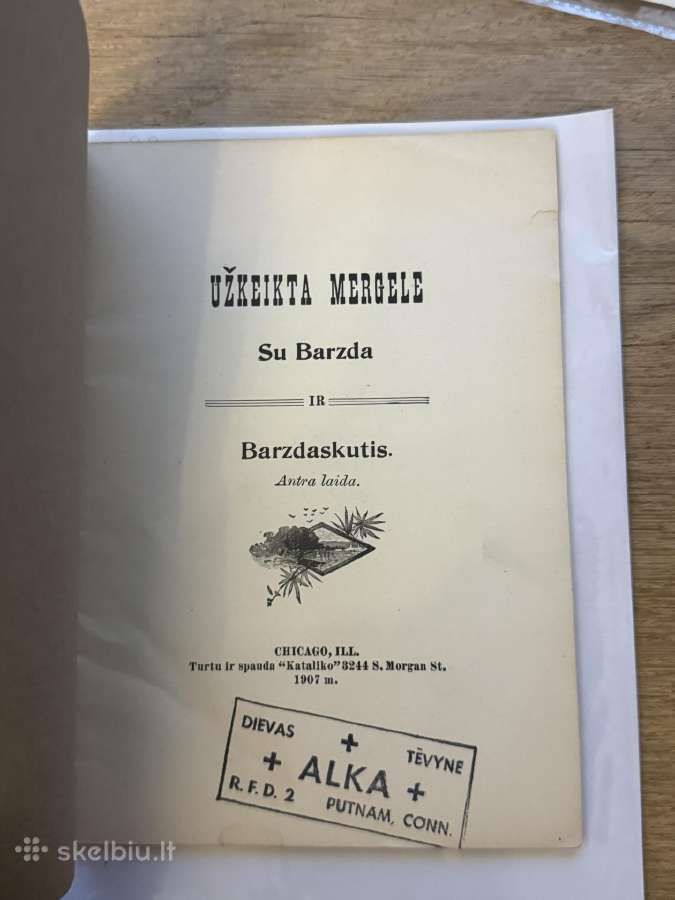 Užkeikta mergele su Barzda 1907 m. - nuotraukos Nr. 2