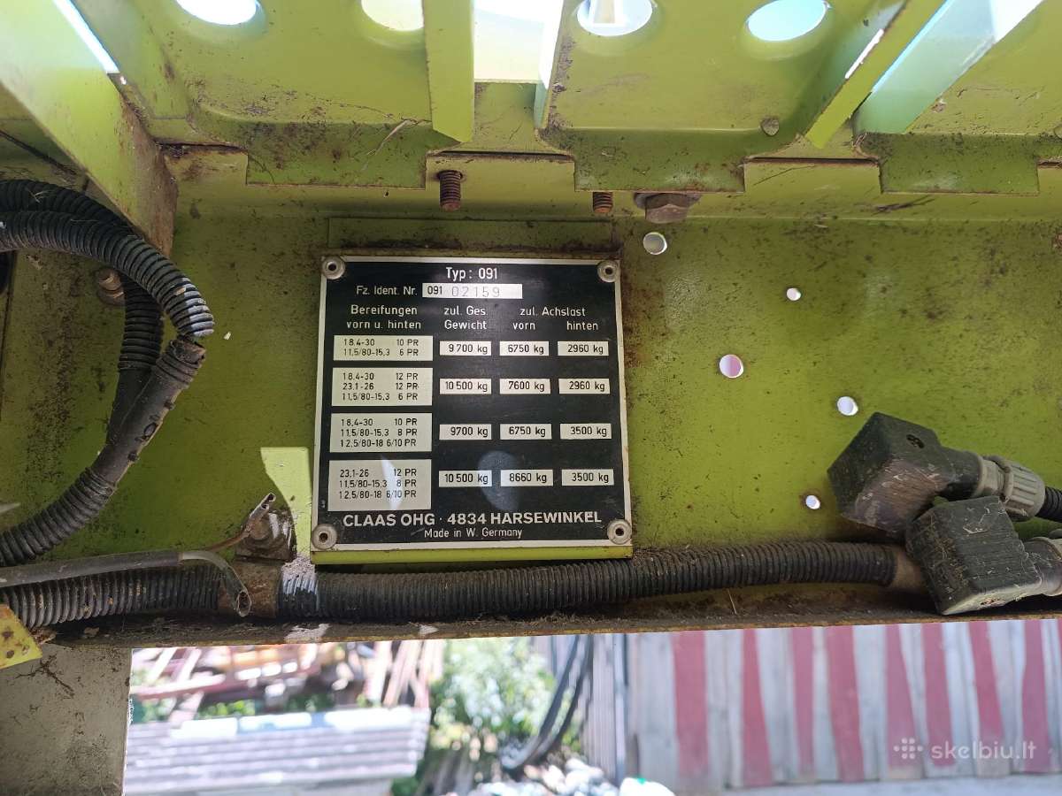 Kombainas Claas Dominator 78 - nuotraukos Nr. 14