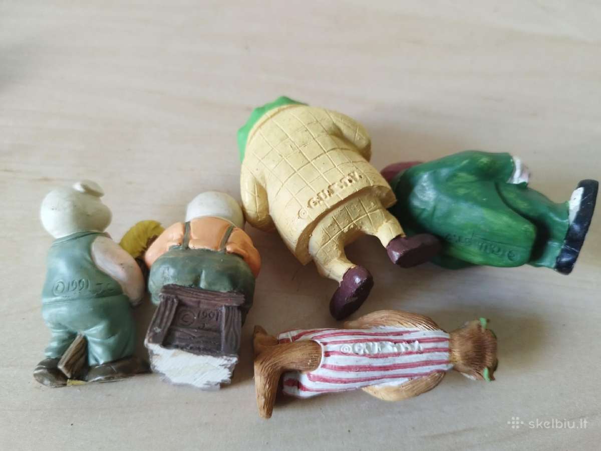 Vintažinių žaisliukų rinkinys - nuotraukos Nr. 8