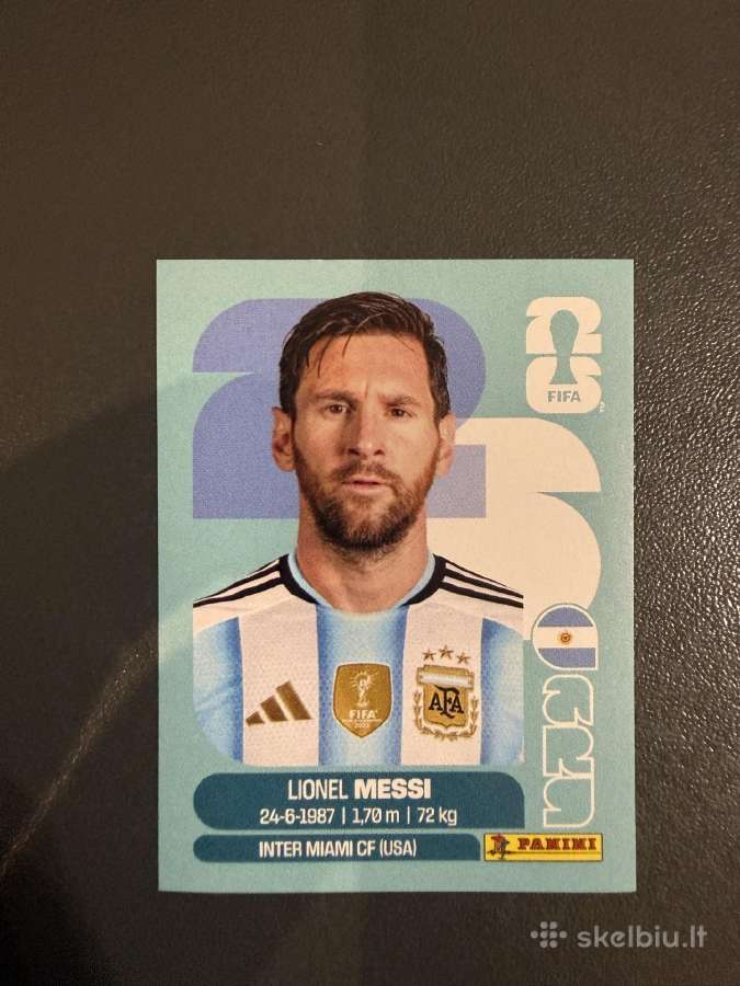 Fifa world cup 2026 panini lipdukai - nuotraukos Nr. 3