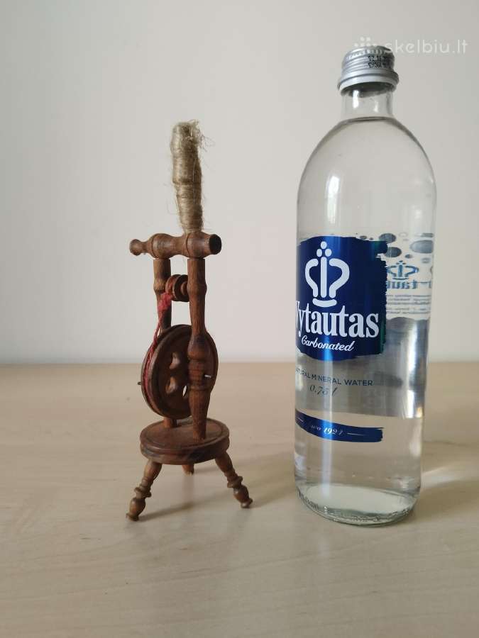 Miniatiūrinis verpimo ratelis - nuotraukos Nr. 4