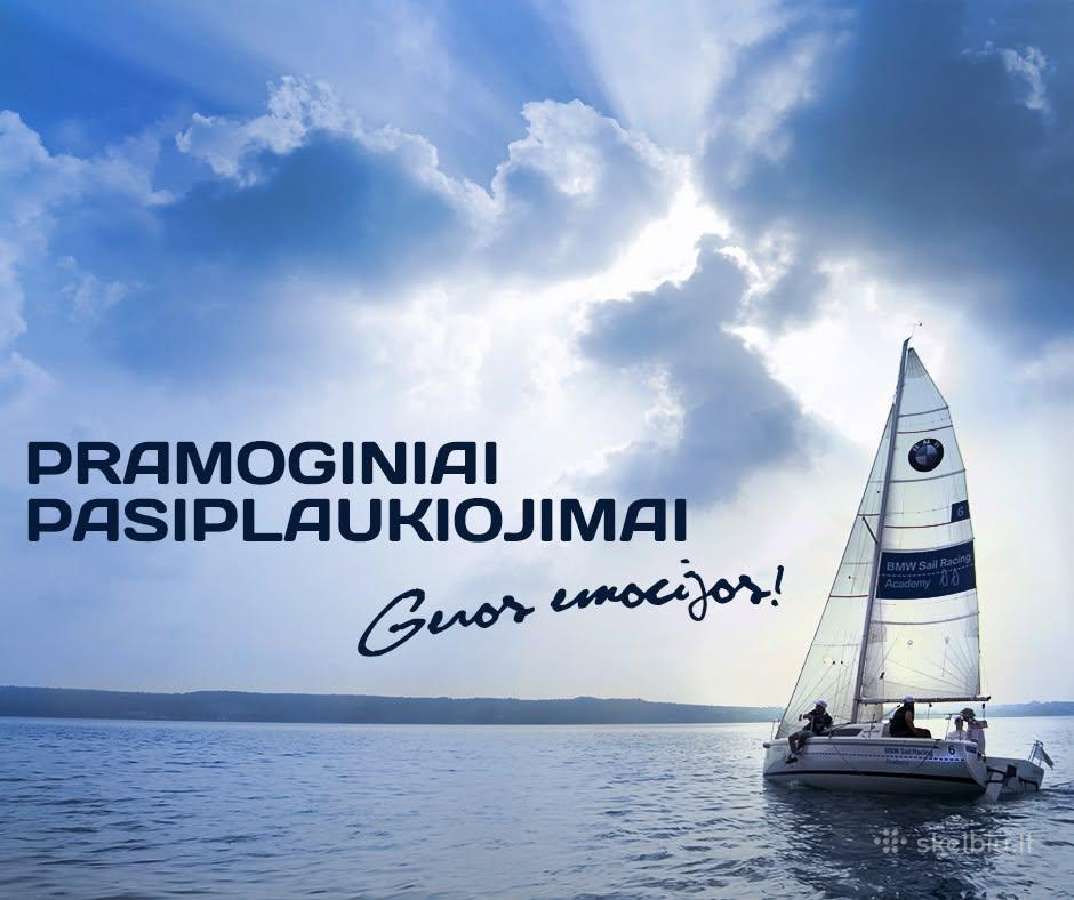 Pasiplaukiojimai jachta Kauno mariose - nuotraukos Nr. 2