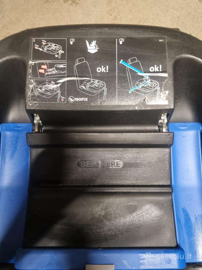 Isofix bazė automobilinei kėdutei - nuotraukos Nr. 2