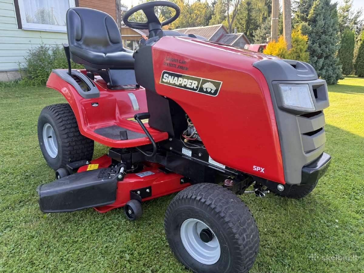 Snapper Spx zolepjove traktoriukas - nuotraukos Nr. 5