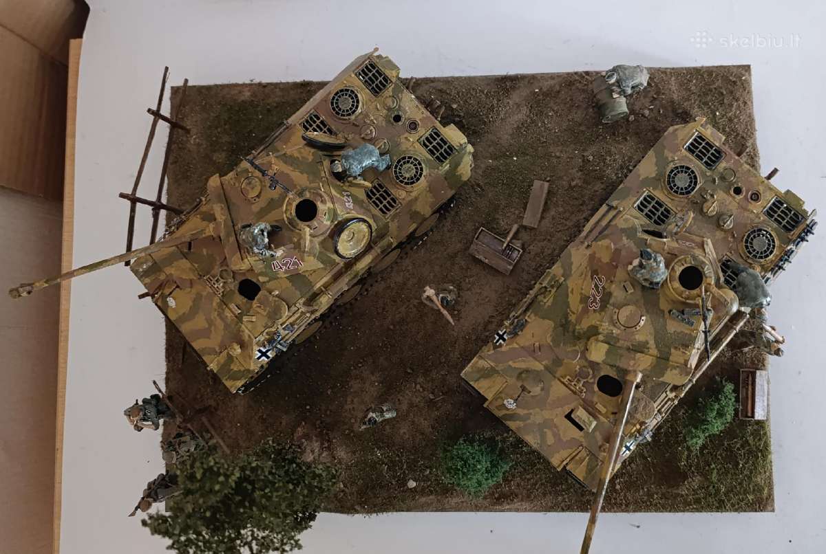 Diorama su kareiviais 1:35. - nuotraukos Nr. 2