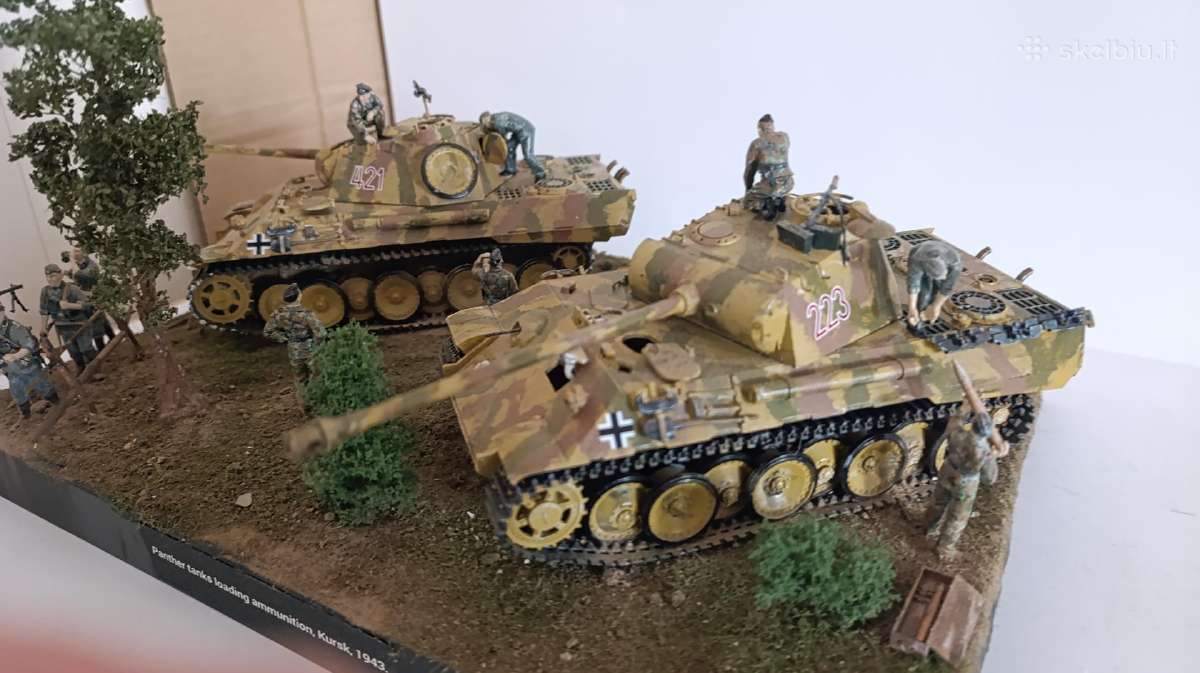 Diorama su kareiviais 1:35. - nuotraukos Nr. 3