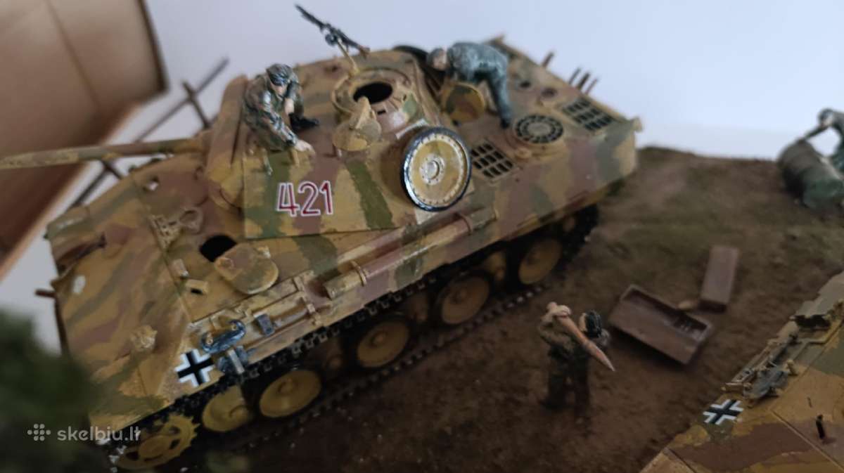 Diorama su kareiviais 1:35. - nuotraukos Nr. 4