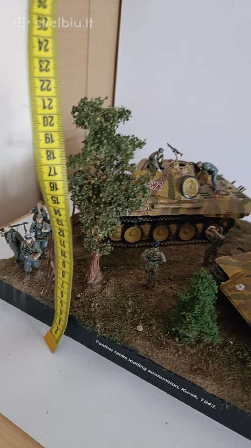 Diorama su kareiviais 1:35. - nuotraukos Nr. 7