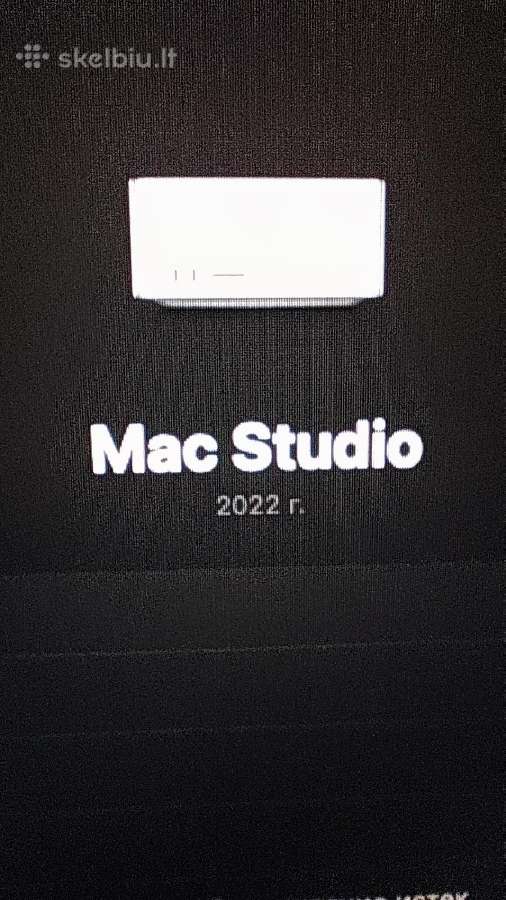 Mac Studio 2022, 32gb - nuotraukos Nr. 4