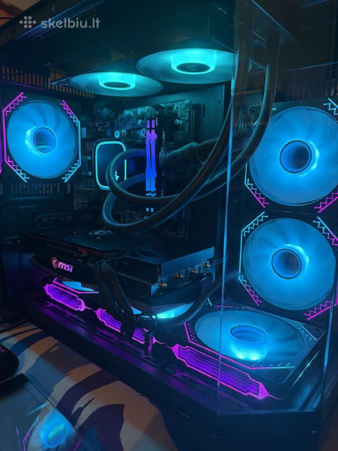 Gaming kompiuteris Amd Ryzen 7 / Rx 6600xt Be RAM - nuotraukos Nr. 3