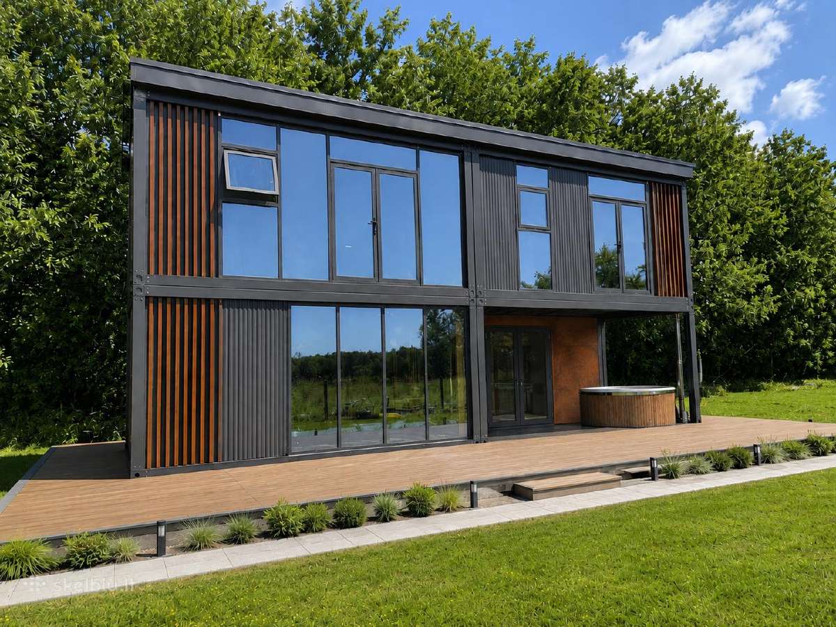 Modulinis plieninio karkaso namas – tik92€/m² - nuotraukos Nr. 2