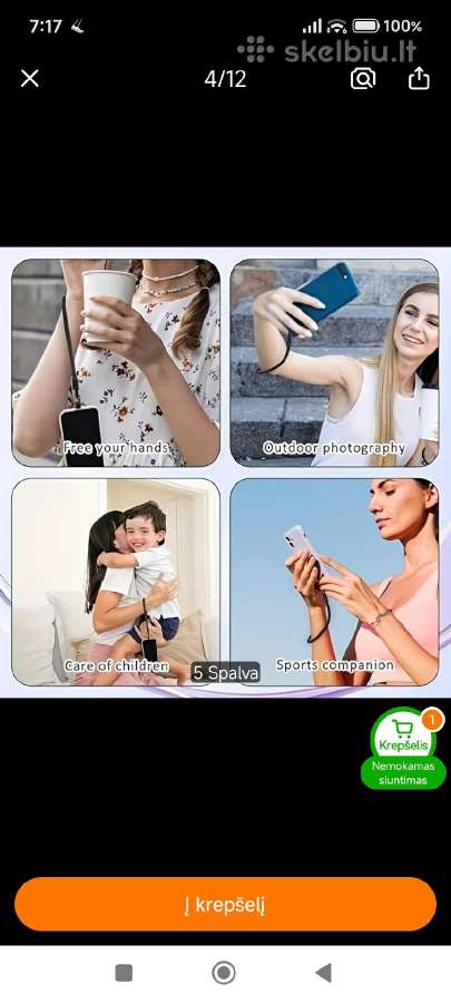Mobilaus telefono dirželis - nuotraukos Nr. 4