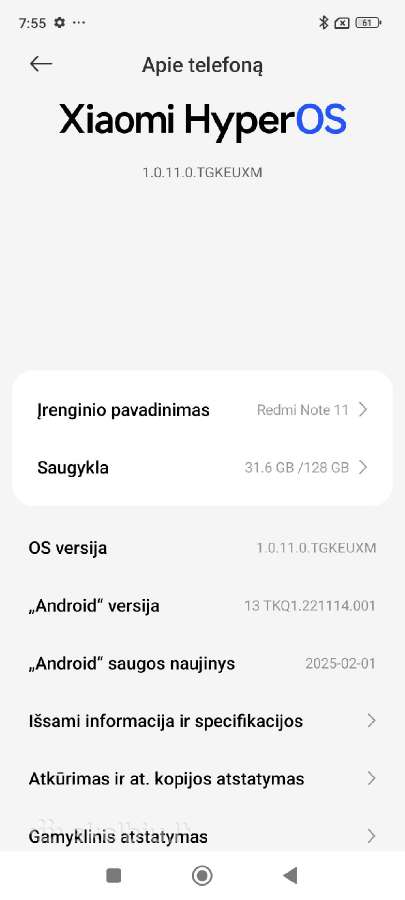 Redmi Note 11 - nuotraukos Nr. 2