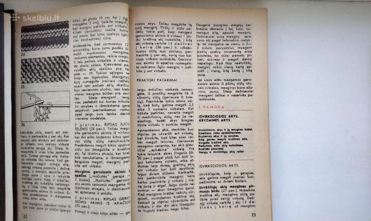 Mezgimo abėcėlė. Patarimai jaunajai mezgėjai - nuotraukos Nr. 9