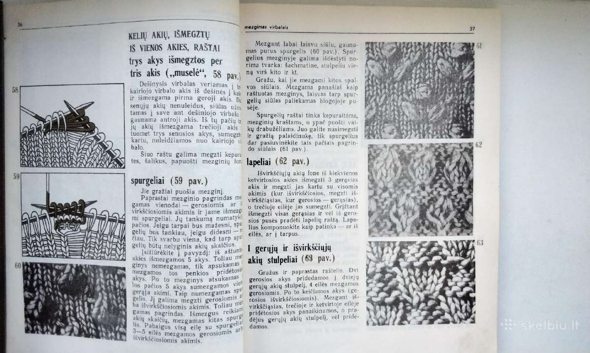 Mezgimo abėcėlė. Patarimai jaunajai mezgėjai - nuotraukos Nr. 28