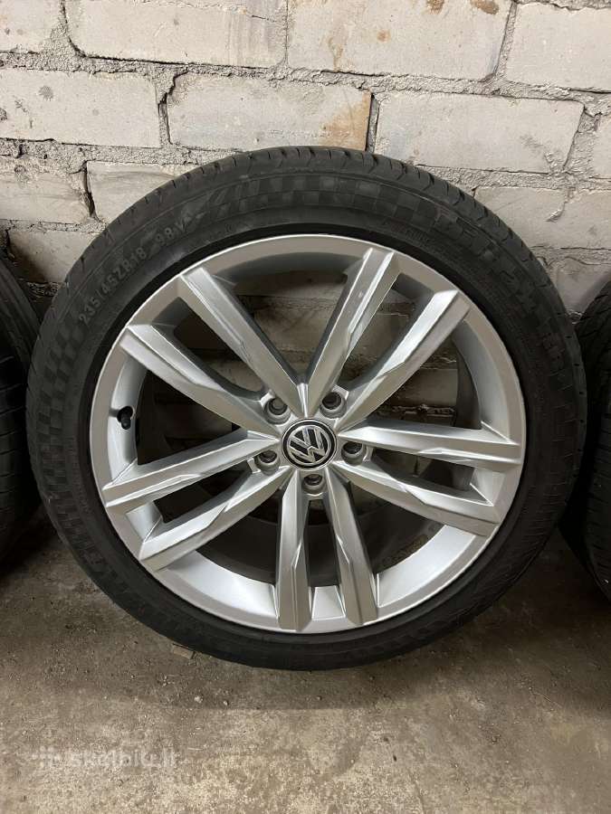 Oem VW Dartford ratlankiai R18 su padangomis - nuotraukos Nr. 3