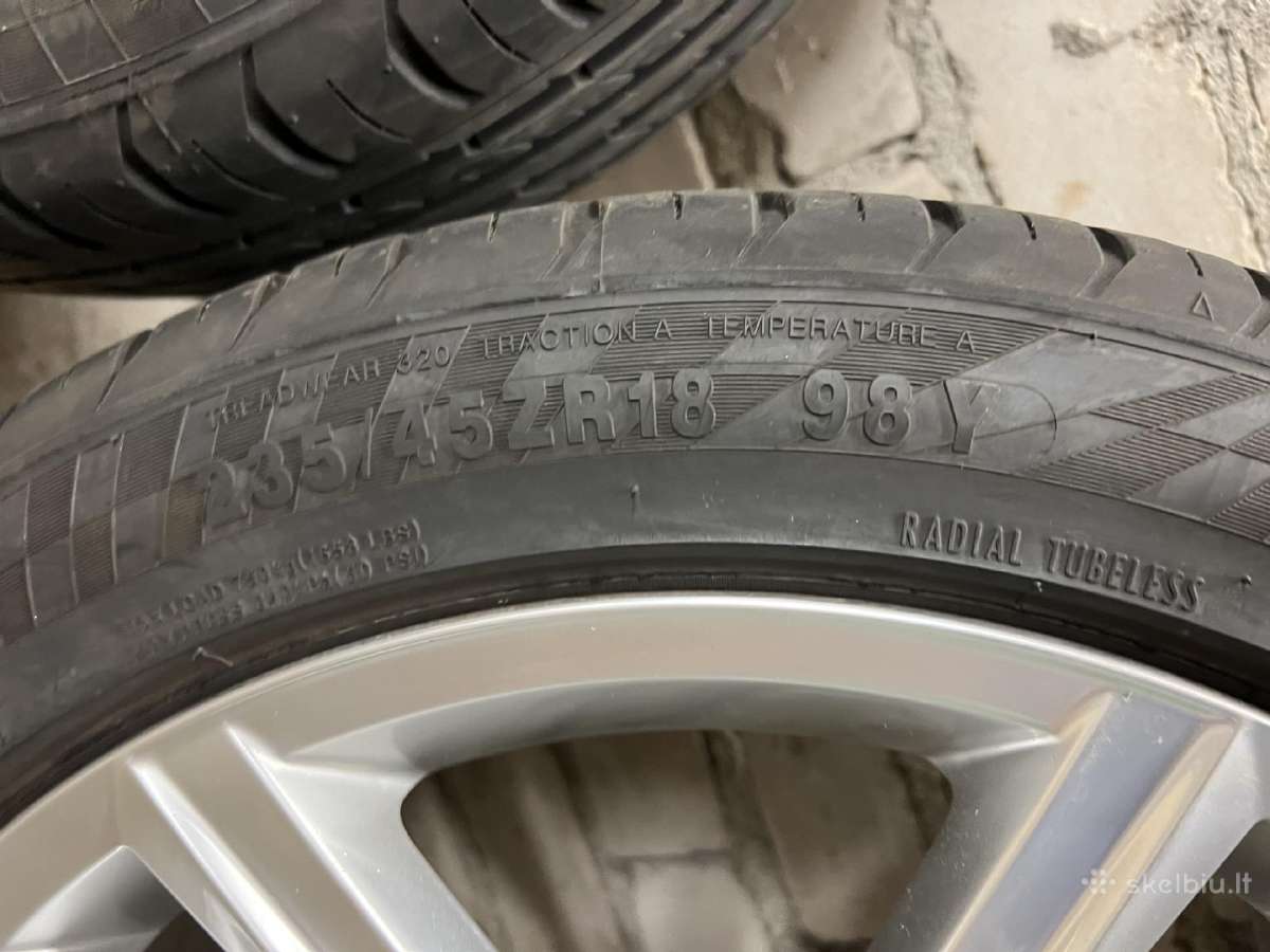 Oem VW Dartford ratlankiai R18 su padangomis - nuotraukos Nr. 20