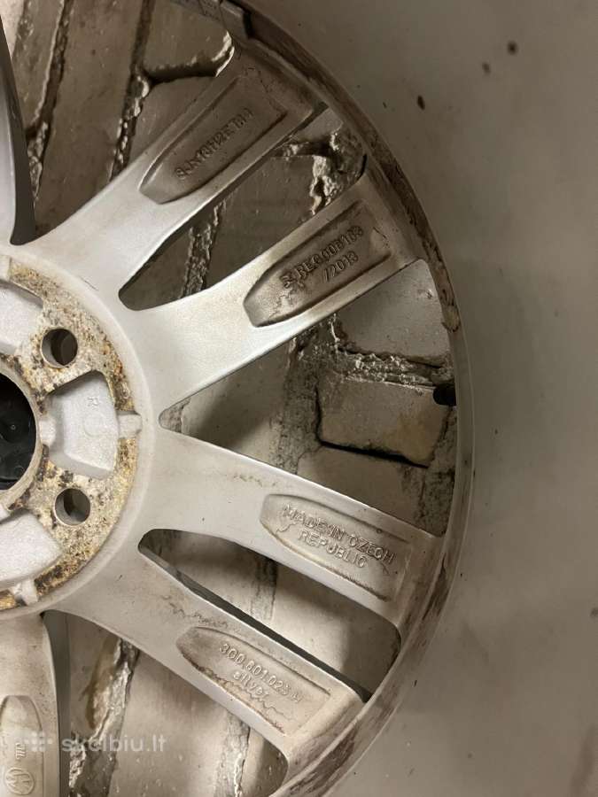 Oem VW Dartford ratlankiai R18 su padangomis - nuotraukos Nr. 28