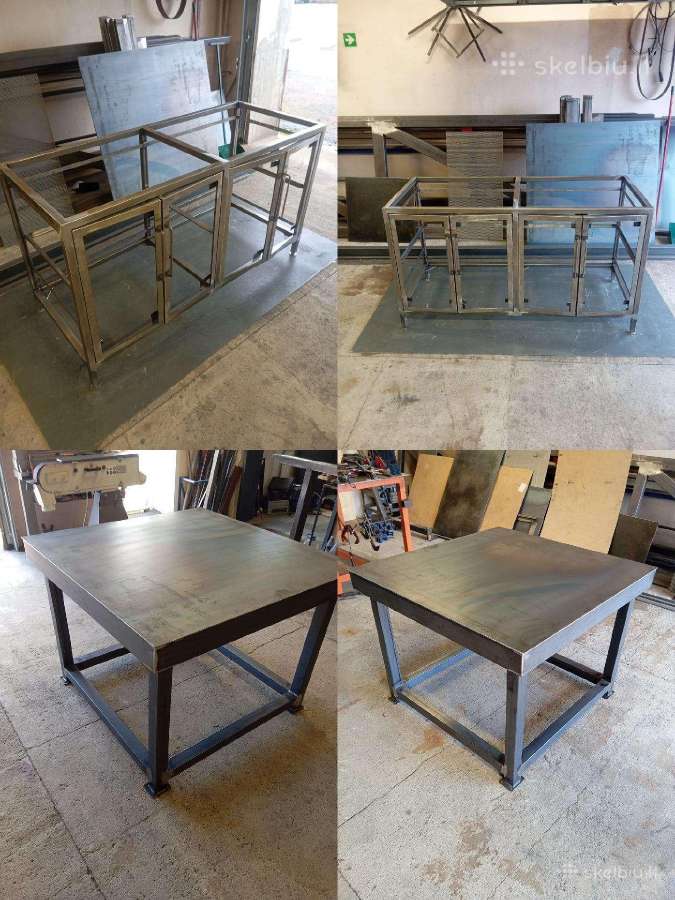 Metalinis darbastalis, metaliniai darbo baldai - nuotraukos Nr. 8