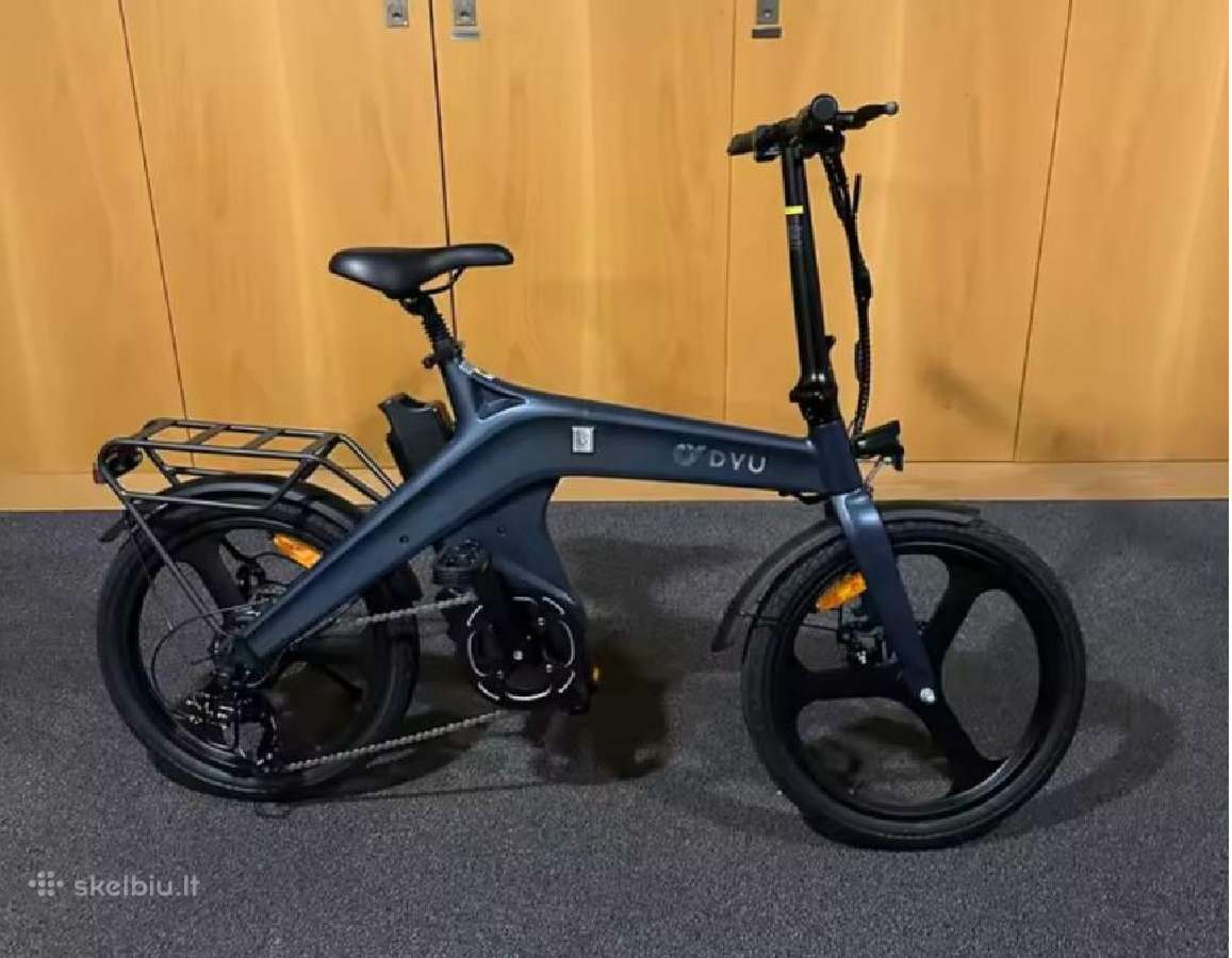 Dyu T1 sulankstomas elektrinis dviratis - nuotraukos Nr. 23