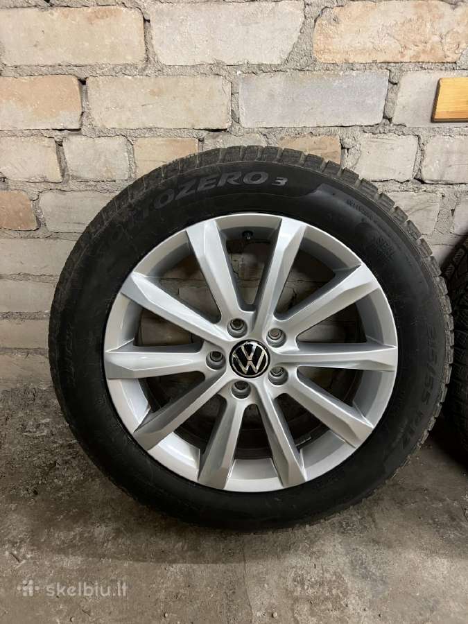 Oem VW R17 lieti ratlankiai Helsinki su padangomis - nuotraukos Nr. 2