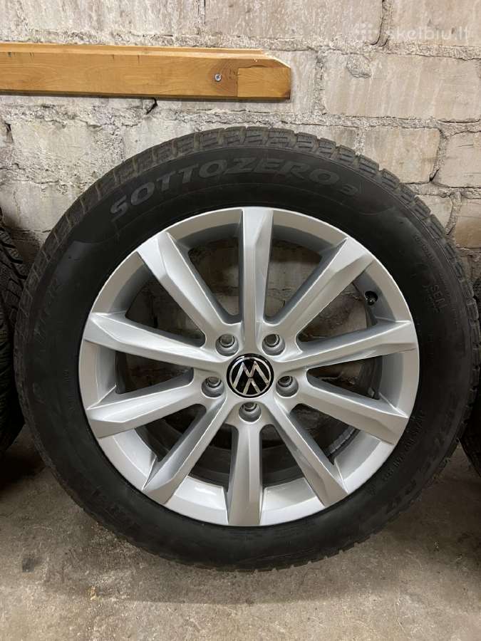 Oem VW R17 lieti ratlankiai Helsinki su padangomis - nuotraukos Nr. 3