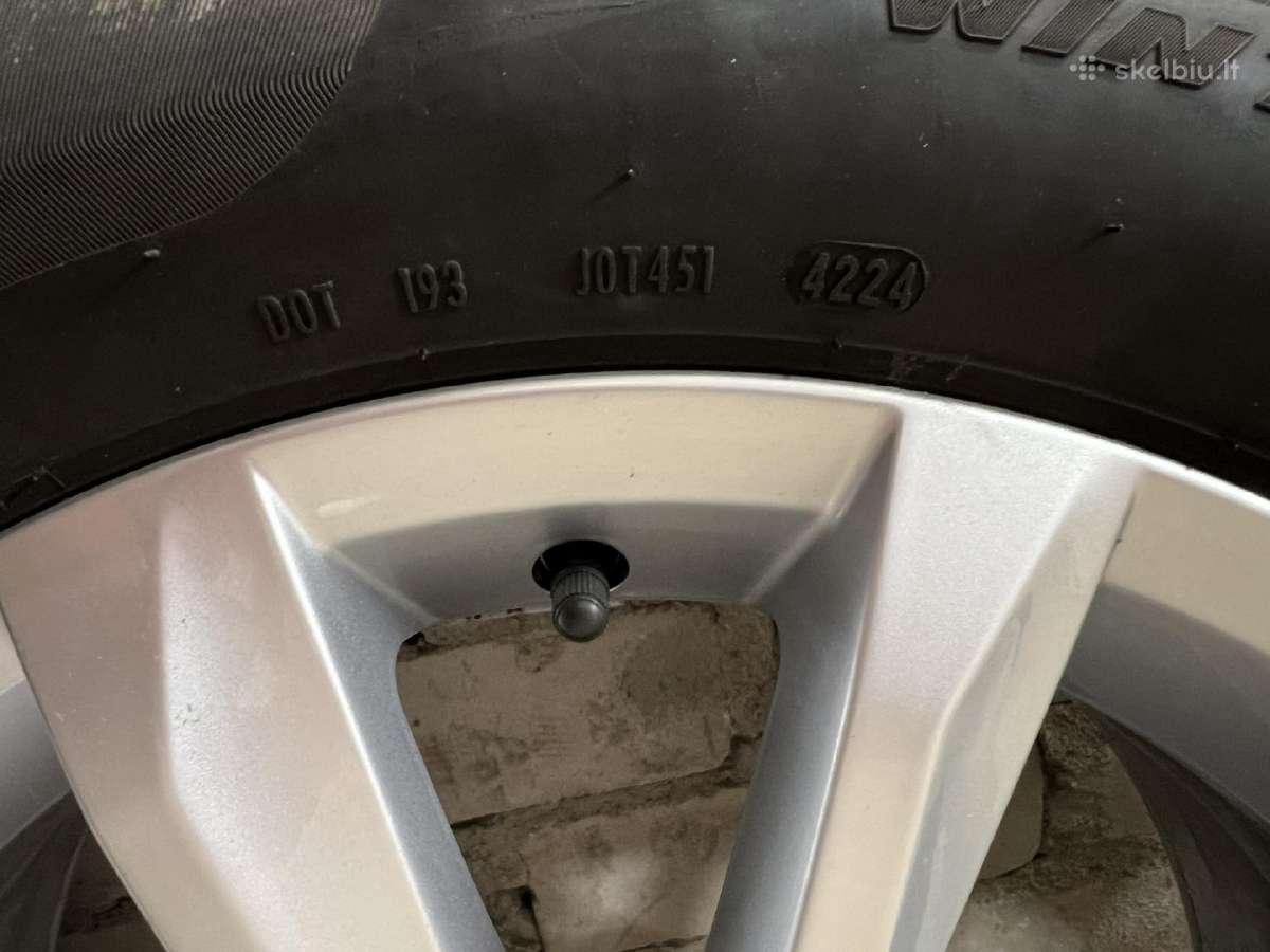 Oem VW R17 lieti ratlankiai Helsinki su padangomis - nuotraukos Nr. 10