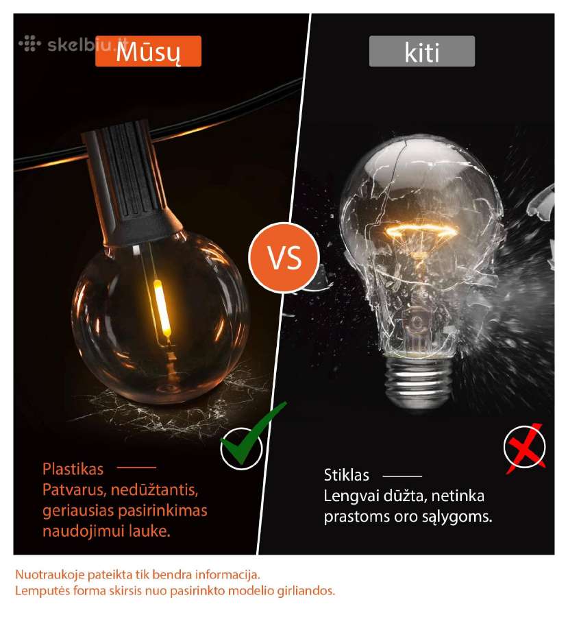 LED lauko lemputės - Didelis pasirinkimas - nuotraukos Nr. 19