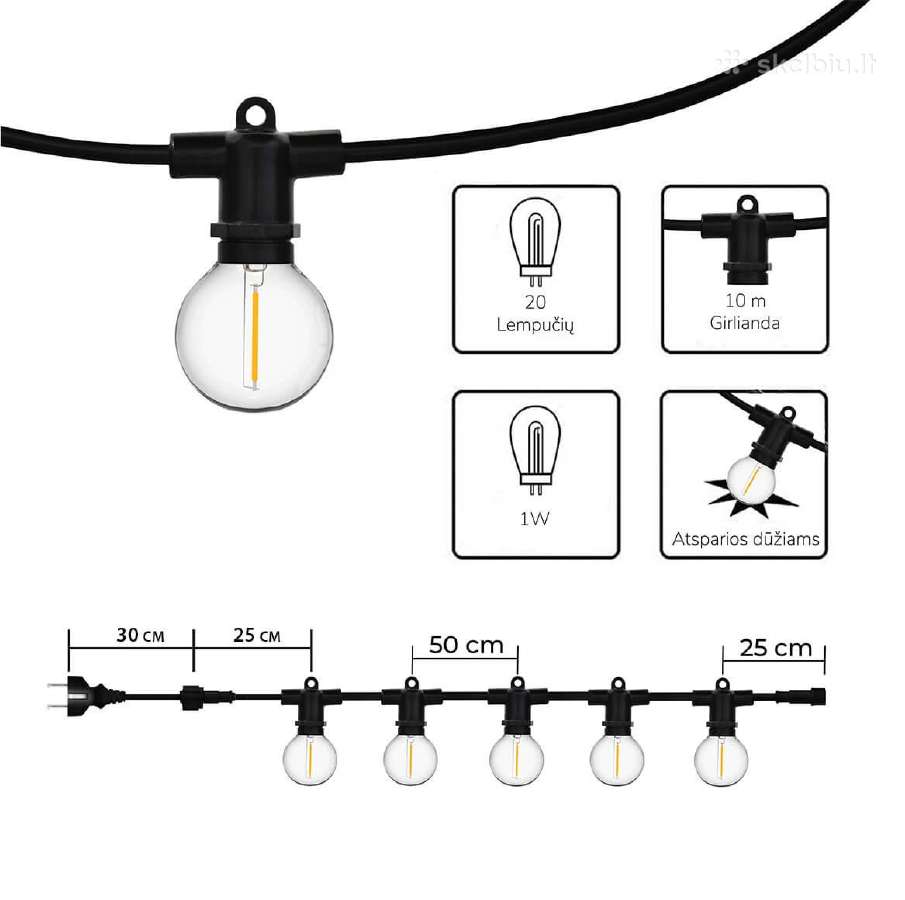 LED lauko lemputės - Didelis pasirinkimas - nuotraukos Nr. 18