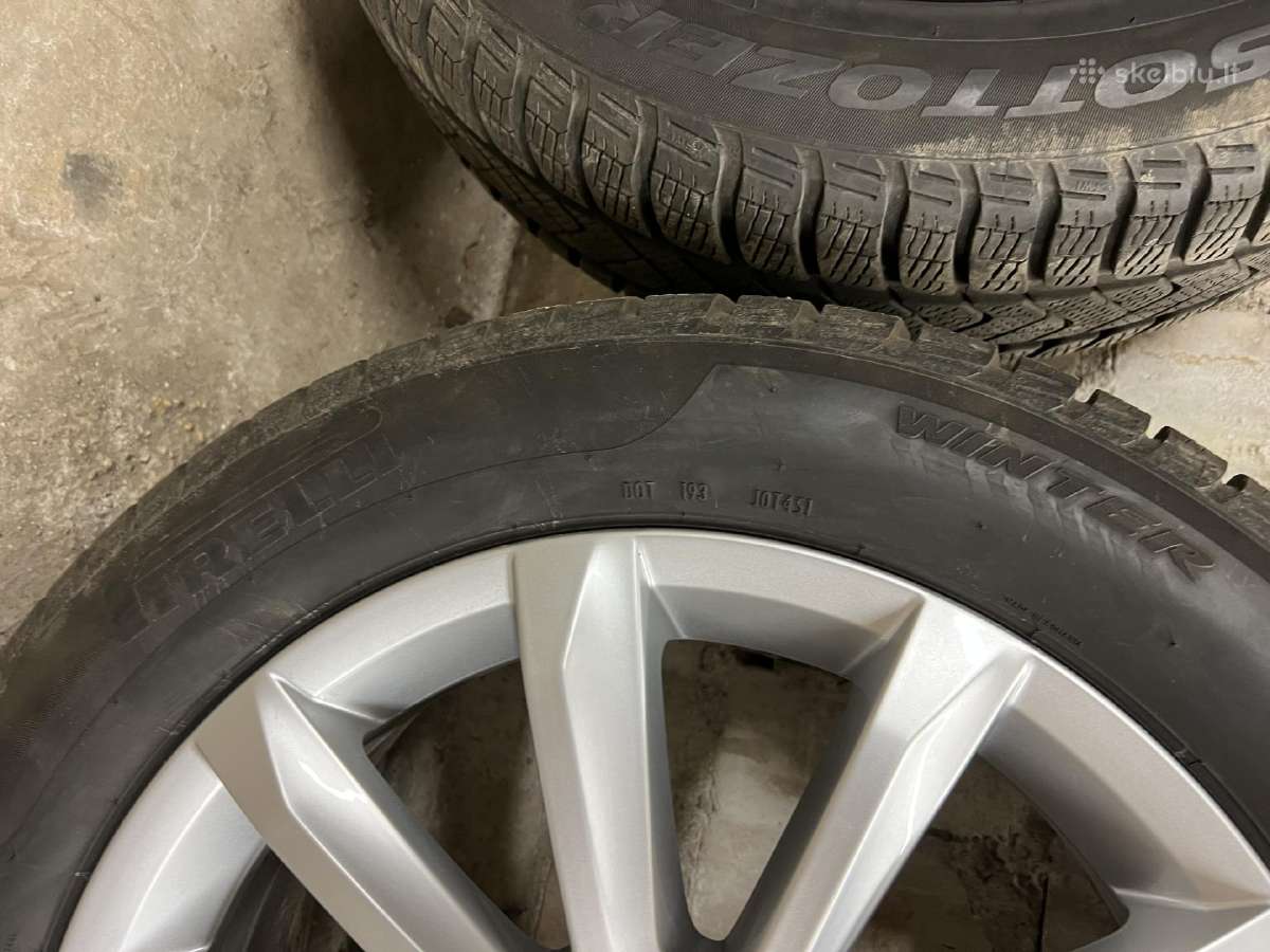 Oem VW R17 lieti ratlankiai Helsinki su padangomis - nuotraukos Nr. 12