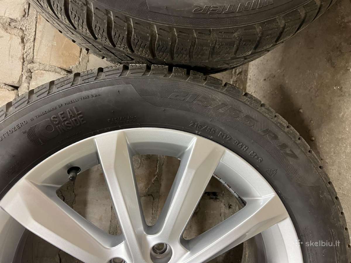 Oem VW R17 lieti ratlankiai Helsinki su padangomis - nuotraukos Nr. 13